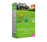 BHS DG900 Désherbant Localisé Contre Les Mauvaises Herbes Du Gazon | 900 ML | Soit 400 m² | Formulation concentrée et Action Express