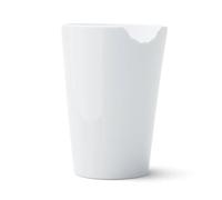 BHS FIFTYEIGHT Tasse à Café avec Marque de Morsure - Blanche - T023701