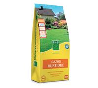 BHS Gazon Rustique - 5kg - 200 m²- Jardins Traditionnels - Tous Types de Sol - Dense et Esthétique - S’installe Rapidement et Durablement GRU5