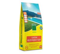 BHS Gazon Rustique Sud | 10kg | 400 m² | Plus Résistant et Mieux Protégé | Résistance aux Conditions Sèches | GRS10