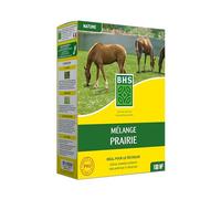 BHS GPR1 | 1kg | 100 m² | Gazon Melange Prairie | Destiné aux zones extensives qui ne nécessitent pas d’entretien | Pour le pâturage des animaux | Installation rapide