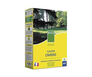 BHS GZO1 | 1kg | 40 m² | Gazon Ombre | Zones ombragées | S’installe rapidement et offre une bonne densité | Garde un bel aspect toute l’année