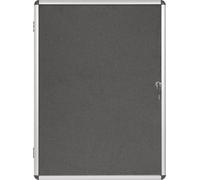 Bi-Office Bi-office Vitrine Enclore pour usage intérieur 72 x 64,4 x 3,5 mm (L x H x P) avec serrure en aluminium