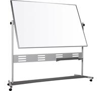 Bi-Office Bi-office Whiteboard Evolution Dimensions de la surface : 120 x 90 cm (l x h) Tableau magnétique inscriptible des deux côtés émaillé blanc