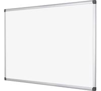Bi-Office Bi-office Whiteboard Maya Dimensions de la surface : 60 x 45 cm (l x h) Tableau magnétique non inscriptible des deux côtés émaillé blanc