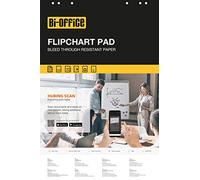 Bi-Office Bloc Papier pour Paperboard, Euro, Quadrillé avec Carrés Bleus de 25mm