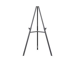 Bi-Office, Chevalet d'affichage Quantum, plastique léger et pliable, gris foncé, hauteur: 157 cm