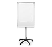 Bi-Office Chevalet de Conférence Mobile Smart, Magnétique, Gris, Cadre Aluminium 70X100 cm