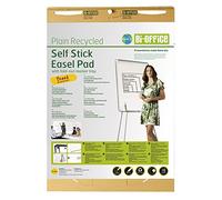 Bi-Office Earth - Bloc de Papier pour Paperboard, A1, 30 Feuilles Auto-Adhésives et Repositionnables, 80g/m², Lot de 2