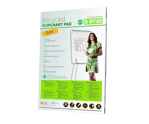 Bi-Office Earth - Bloc de Papier pour Paperboard, Euro, 50 Feuilles, 55g/m², Lot de 5