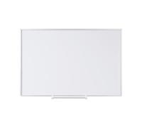 Bi-Office Earth Honesty - Tableau Blanc, Surface Non Magnétique, Cadre en Aluminium Naturel, 900 x 600 mm