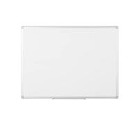 Bi-Office Earth - Tableau Blanc Magnétique Écologique, Surface Émaillé avec Cadre en Aluminium 120 x 90 cm
