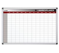 Bi-Office Maya Planning annuel magnétique effaçable avec marqueur et aimants 90 x 60 cm