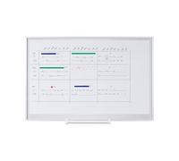 Bi-Office New Generation - Planning Magnétique Émaillé Multi-Usages avec Kit d'Accessoires, 90 x 60 cm
