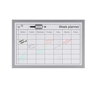 Bi-Office Planning hebdomadaire effaçable avec stylo