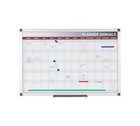 Bi-Office Planning magnétique annuel 52 semaines, 90 x 60 cm