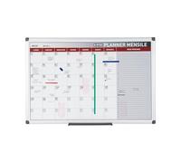 Bi-Office Planning magnétique mensuel, 90 x 60 cm