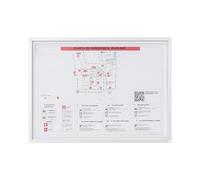 Bi-Office Porte-documents d'affichage New Generation A9, format papier A3, cadre en aluminium