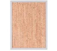 Bi-Office SF141258528 support de panneau et stand d'information Liège, Panneaux MDF, Métal Marron, Argent G