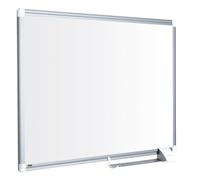 Bi-Office Tableau blanc laqué Maya New Generation - L.120 x H.90 cm - Magnétique - Cadre Aluminium