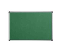Bi-Office Tableau d'Affichage en Feutre Vert Maya, Cadre en Aluminium, 60x45 cm