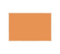 Bi-Office Tableau Magnétique Earth New Basic Tangerine, 38,5 x 28,5 cm, Surface en Acier Laqué, Cadre en Pin Naturel