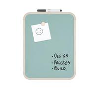 Bi-Office Tableau magnétique Easy Olive Tree, 21,6x27,9cm, surface en acier laqué, cadre en plastique beige