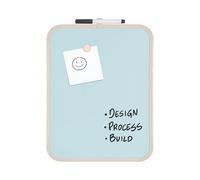 Bi-Office Tableau magnétique Easy Sky, 21,6x27,9cm, surface en acier laqué, cadre en plastique beige