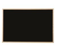 Bi-Office Tableau Noir, Cadre en Pin, 60 x 40 cm