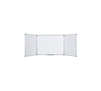 bi-office tableau rabattable trio "maya", 1. 200 x 900 mm noir