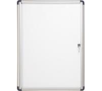 Bi-Office Vitrine d'affichage Enclore pour l'intérieur 2 x A4 357 x 490 mm