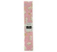 Biais en coton motif Licornes 1,5m x 20mm - Passion Rubans(...) - Rose Rose G