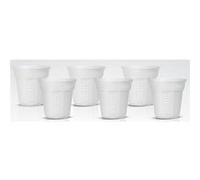 Bialetti - set de 6 gobelets 90 lanc - y0tz502 blanc G