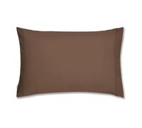 Bianca Plain Dyed Deep Taupe Taie d´Oreiller 65x65 (2)
