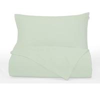 Bianca Plain Dyed Green Parure de lit 240 x 220 + 60 x 70 (2)