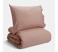 Bianca Plain Dyed Percale Rose Tan