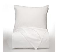 Bianca Plain Dyed Percale White