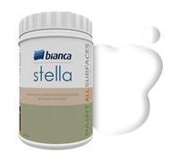 Bianca Stella Peinture de Meuble Premium pour Cuisine & SdB, Blanc, 1000ml, Peinture Meubles de Cuisine à Base d'Eau, Toutes Surfaces, Bois, Carrelage & Métal