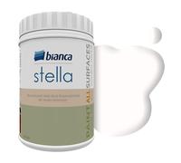 Bianca Stella Peinture de Meuble Premium pour Cuisine & SdB, Blanc ivoire, 1000ml, Peinture Meubles de Cuisine à Base d'Eau, Toutes Surfaces, Bois, Carrelage & Métal