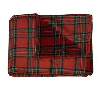 BIANCHERIAWEB Plaid Canapé Tartan écossais à Carreaux Couverture d'hiver Chaude