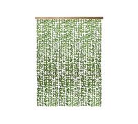 BIANCHERIAWEB Rideau Anti-mouches avec Feuilles Antibruit Tombant Panneau Porte Fenêtre Maison Amazonia 140x240 Amazonia