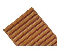 BIANCHERIAWEB Tapis en Bambou dégradé Beige, Tapis de Cuisine 50 x 230 cm, antidérapant 100% Bambou, Voie de Cuisine en matériau résistant, n'absorbe Pas Les Taches