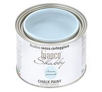 bianco Shabby® Chalk Paint Azzurro Provenzale Peinture à la craie pour meubles et murs, effet vintage, shabby chic, extra mat (0,5 Litre)