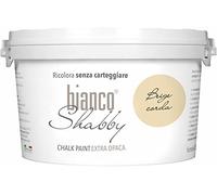 bianco Shabby® Chalk Paint Beige Corda Peinture à la craie pour meubles et murs, effet vintage, shabby chic, extra mat (2,5 Litres)