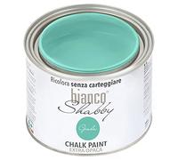 bianco Shabby® Chalk Paint Giada Peinture à la craie pour meubles et murs, effet vintage, shabby chic, extra mat (0,5 Litres)