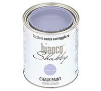 bianco Shabby® Chalk Paint Lavanda Peinture à la craie pour meubles et murs, effet vintage, shabby chic, extra mat (1 Litre)