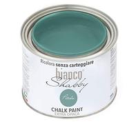 bianco Shabby® Chalk Paint Petrolio Peinture à la craie pour meubles et murs, effet vintage, shabby chic, extra mat (0,5 Liters)