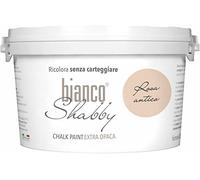 bianco Shabby® Chalk Paint 'Rosa Antico' Peinture à la craie pour meubles et murs, effet vintage, shabby chic, extra mat (2,5 Litres)