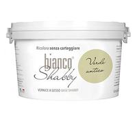 bianco Shabby® Chalk Paint Verde Antico Peinture à la craie pour meubles et murs, effet vintage, shabby chic, extra mat (2,5 Litres)