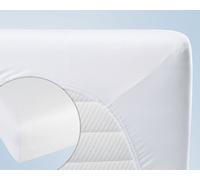 Biberna Silverprotect Drap-housse imperméable en molleton - Dimensions 90x200 cm - 1 pièce